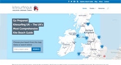 Desktop Screenshot of kitesurfinguk.org.uk